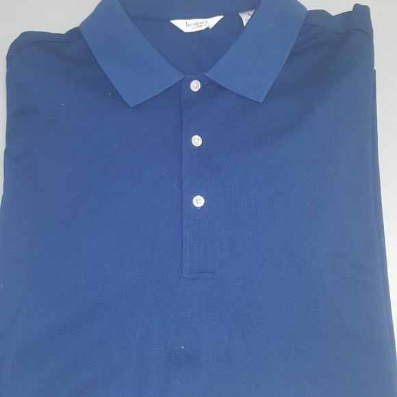TURNBURY Teal Blue Polo Shirt Sz XL Worn Once - Picture 1 of 2